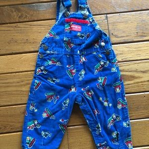 Vintage OshKosh corduroy overalls